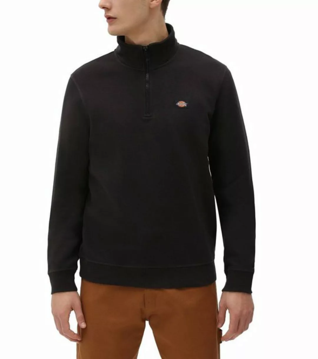 Dickies Oakport Halber Reißverschluss Pullover S Black günstig online kaufen