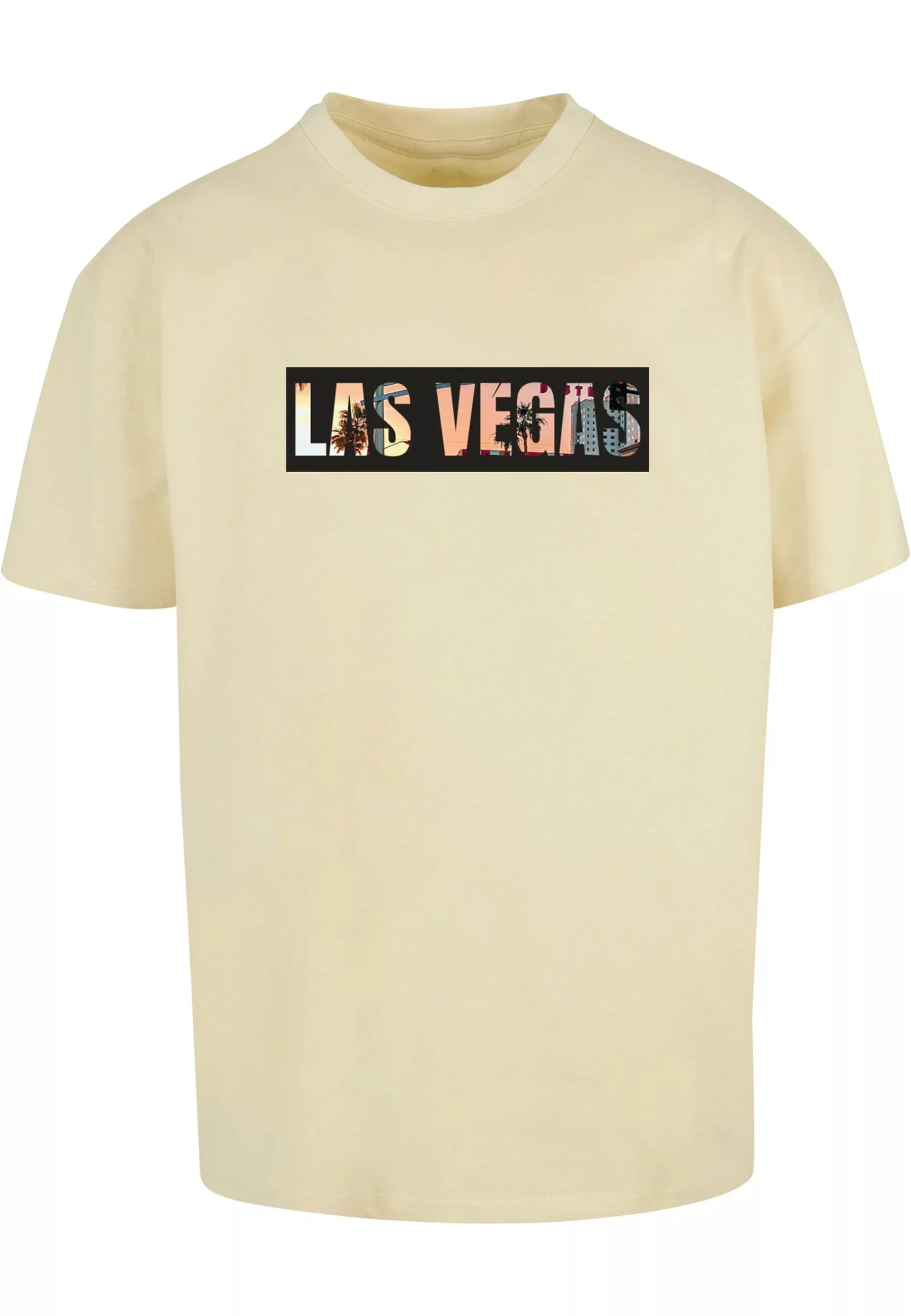 Merchcode T-Shirt "Merchcode Herren Las Vegas Heavy Oversize Tee-BY102" günstig online kaufen