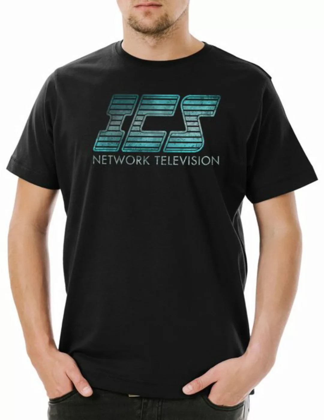 Urban Backwoods Print-Shirt ICS Herren T-Shirt Running Network Television M günstig online kaufen