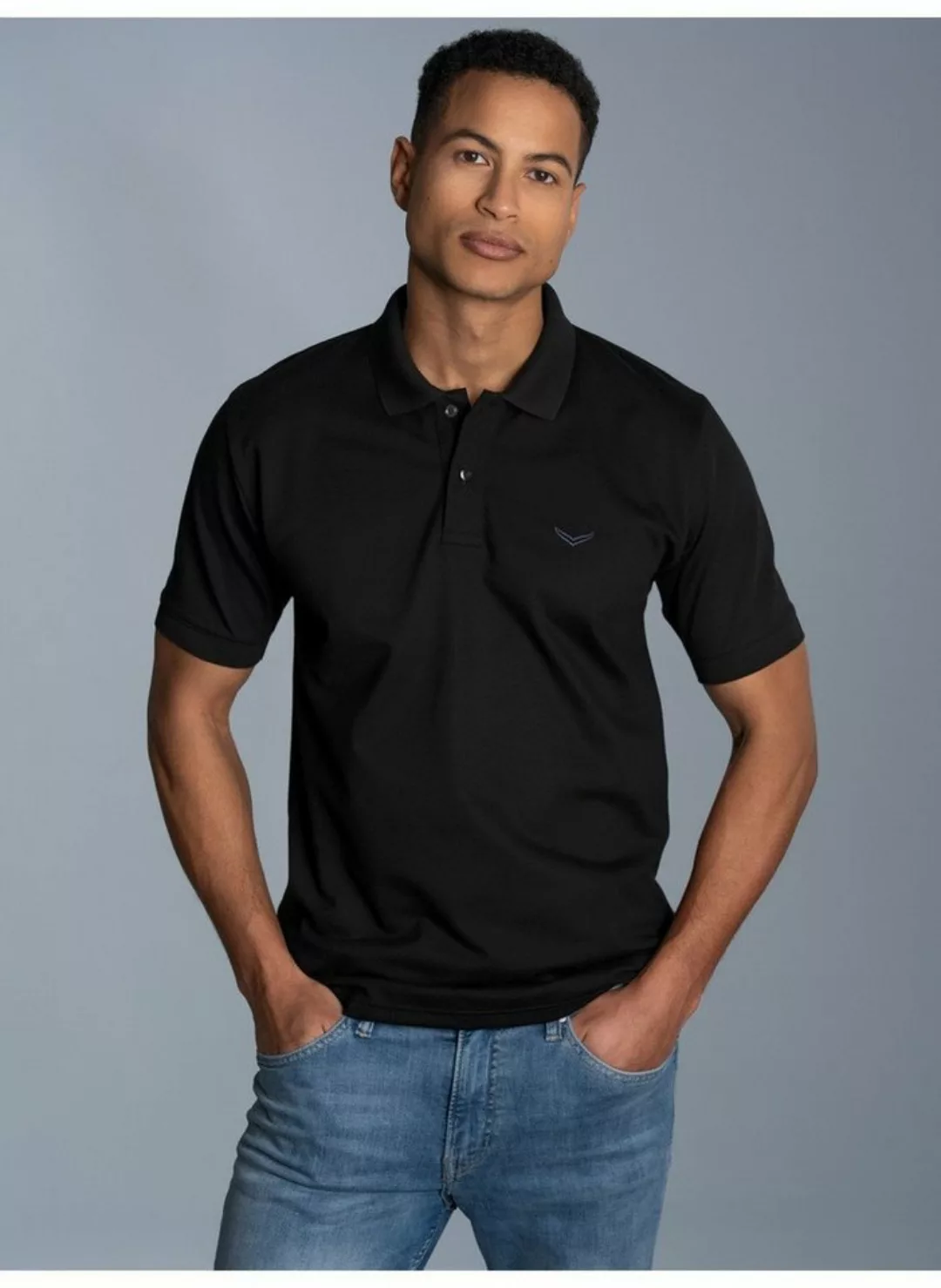 Trigema Poloshirt TRIGEMA Poloshirt DELUXE Piqué (1-tlg) günstig online kaufen