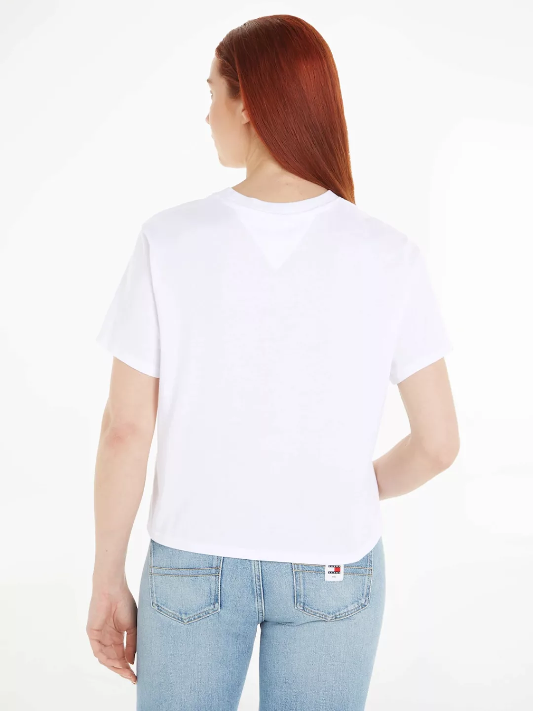 Tommy Jeans T-Shirt "TJW BXY GRAPHIC FLAG TEE", mit Markenlabel günstig online kaufen