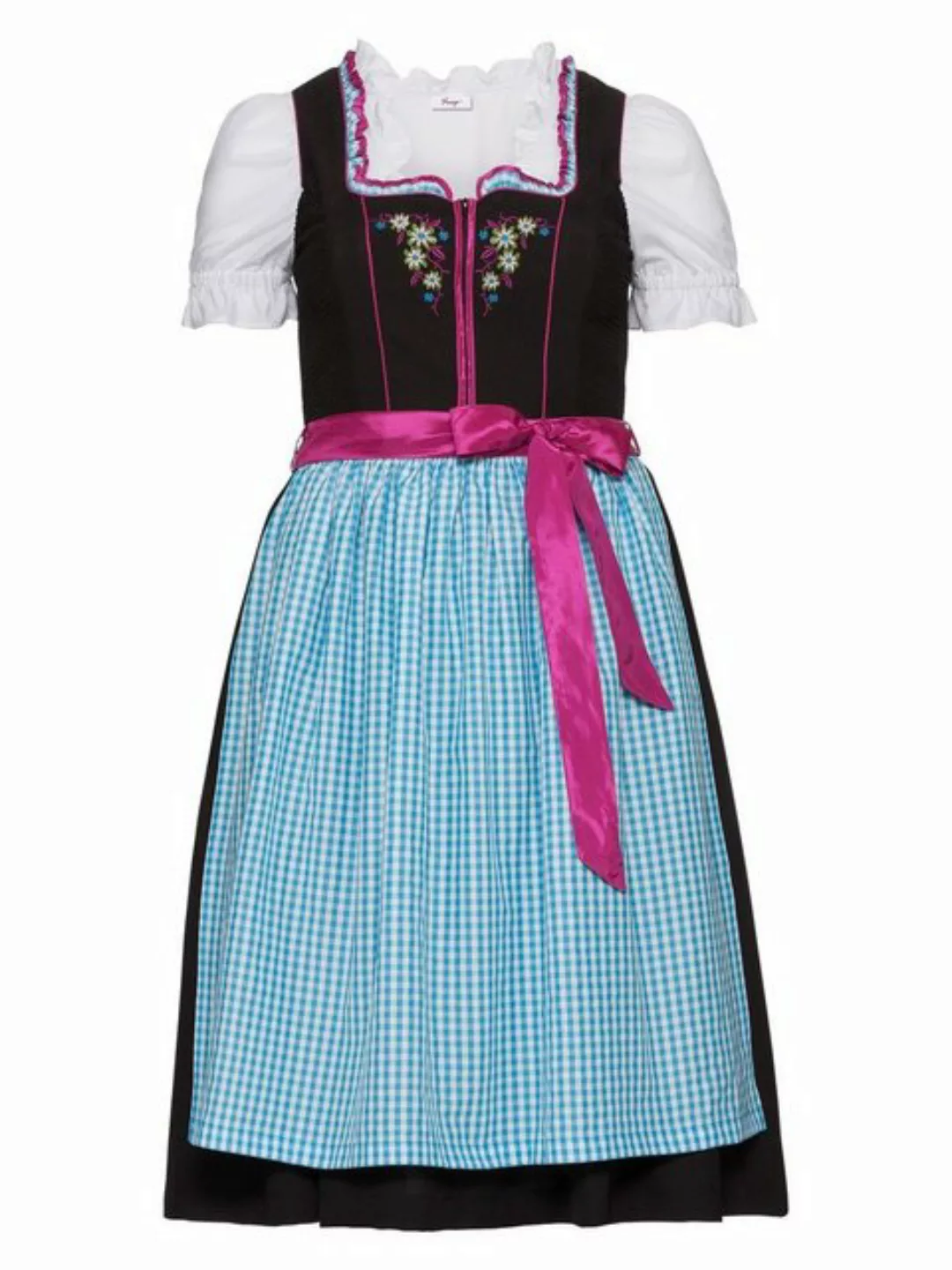 Sheego Dirndl "Große Größen", mit Schürze und Bluse 3tlg. günstig online kaufen