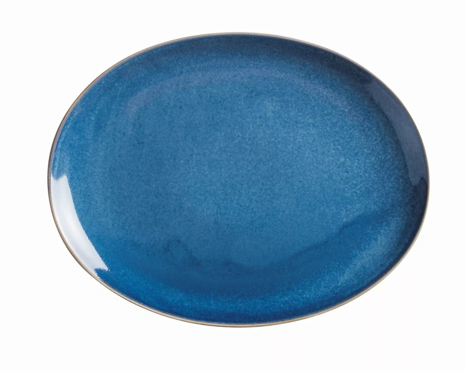 KAHLA atlantic blue Homestyle atlantic blue Platte oval 32 cm (blau) günstig online kaufen