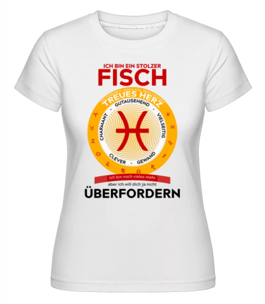 Fische Treues Herz · Shirtinator Frauen T-Shirt günstig online kaufen