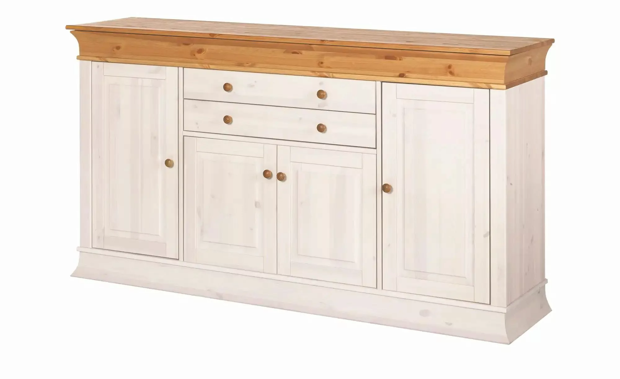 Sideboard   Bornholm ¦ weiß ¦ Maße (cm): B: 181 H: 100 T: 45.0 Kommoden & S günstig online kaufen