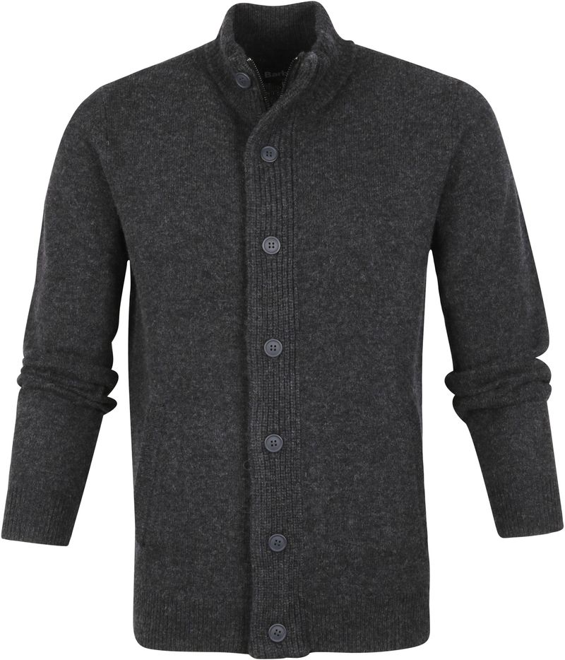 Barbour Cardigan Strickjacke Essential Patch Zip günstig online kaufen