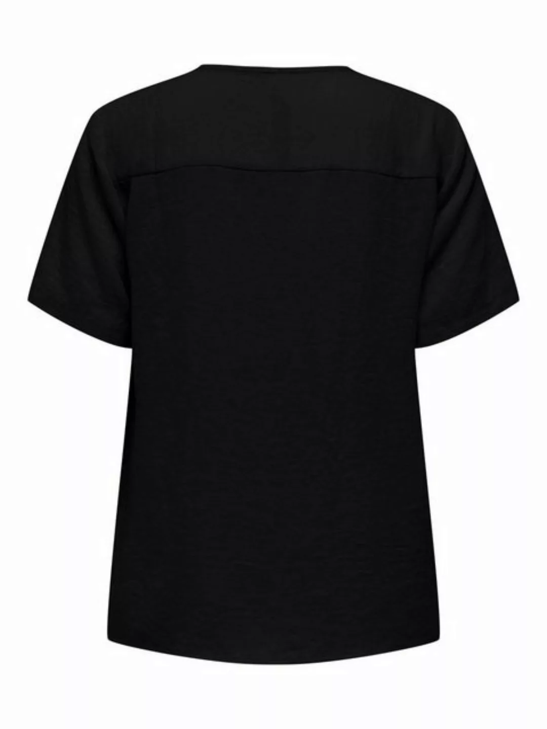 JACQUELINE de YONG Blusenshirt Kurzarm Bluse V-Ausschnitt T-Shirt Business günstig online kaufen