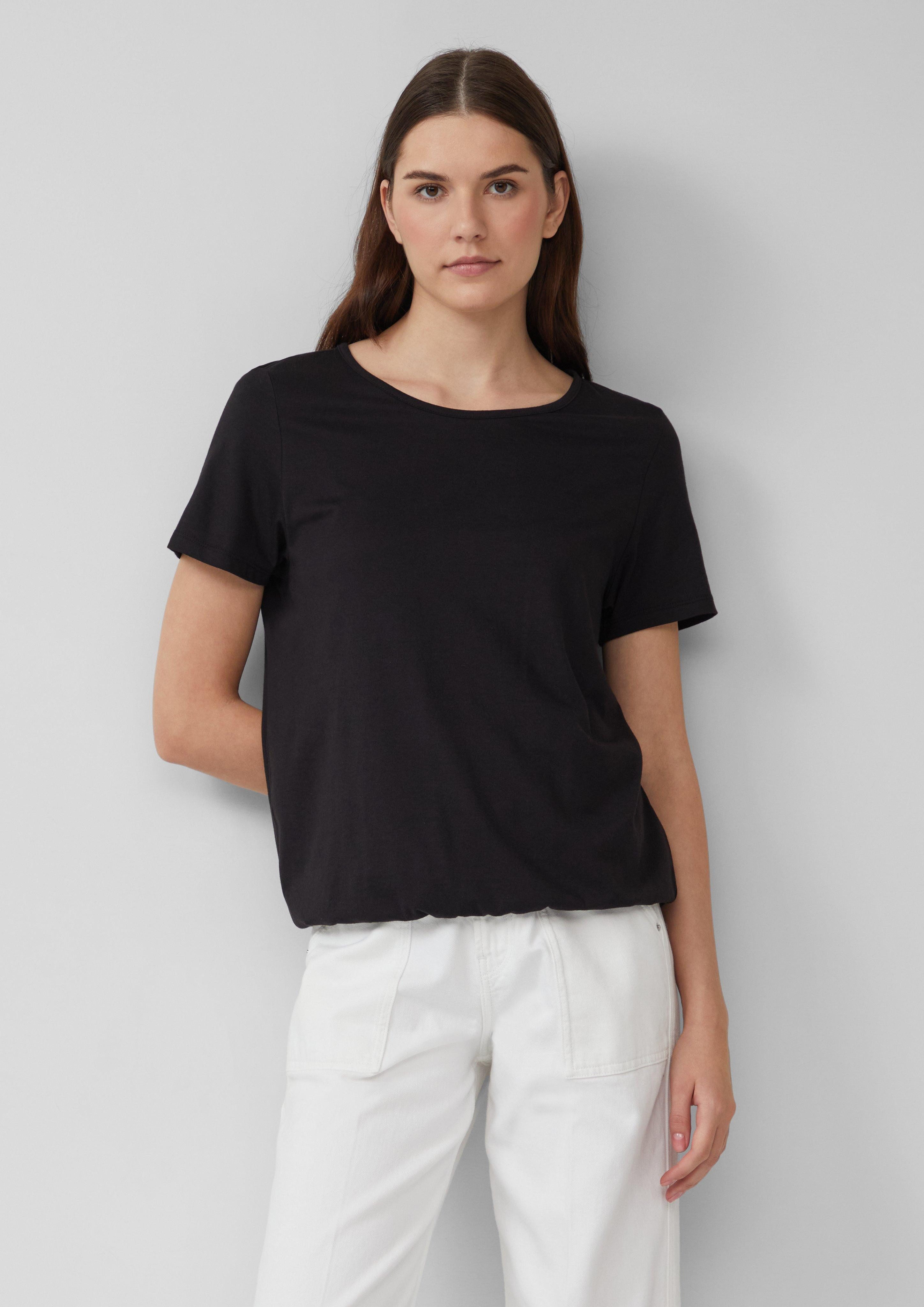 s.Oliver Kurzarmshirt Jersey-T-Shirt im O-Shape mit günstig online kaufen