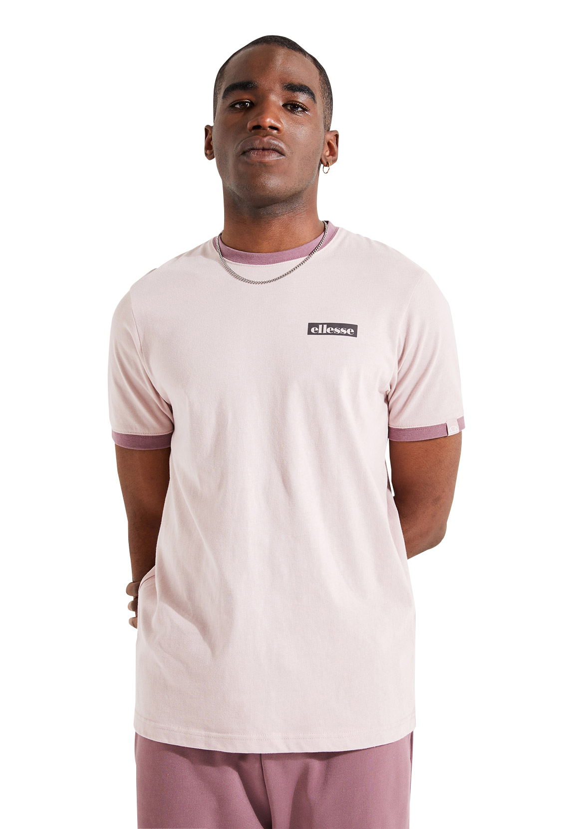 Ellesse Herren T-Shirt MIERI TEE Light Pink Rosa günstig online kaufen