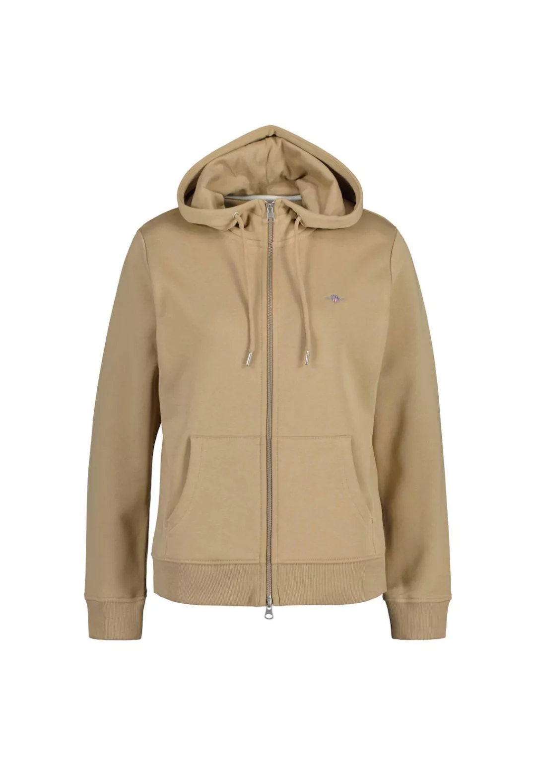 Gant Sweater "Sweatjacke REGULAR SHIELD ZIP HOODIE" günstig online kaufen