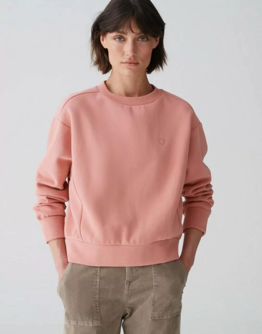 OPUS Sweater Sweater GODIRA Regular aus weichem Baumwoll Mix günstig online kaufen