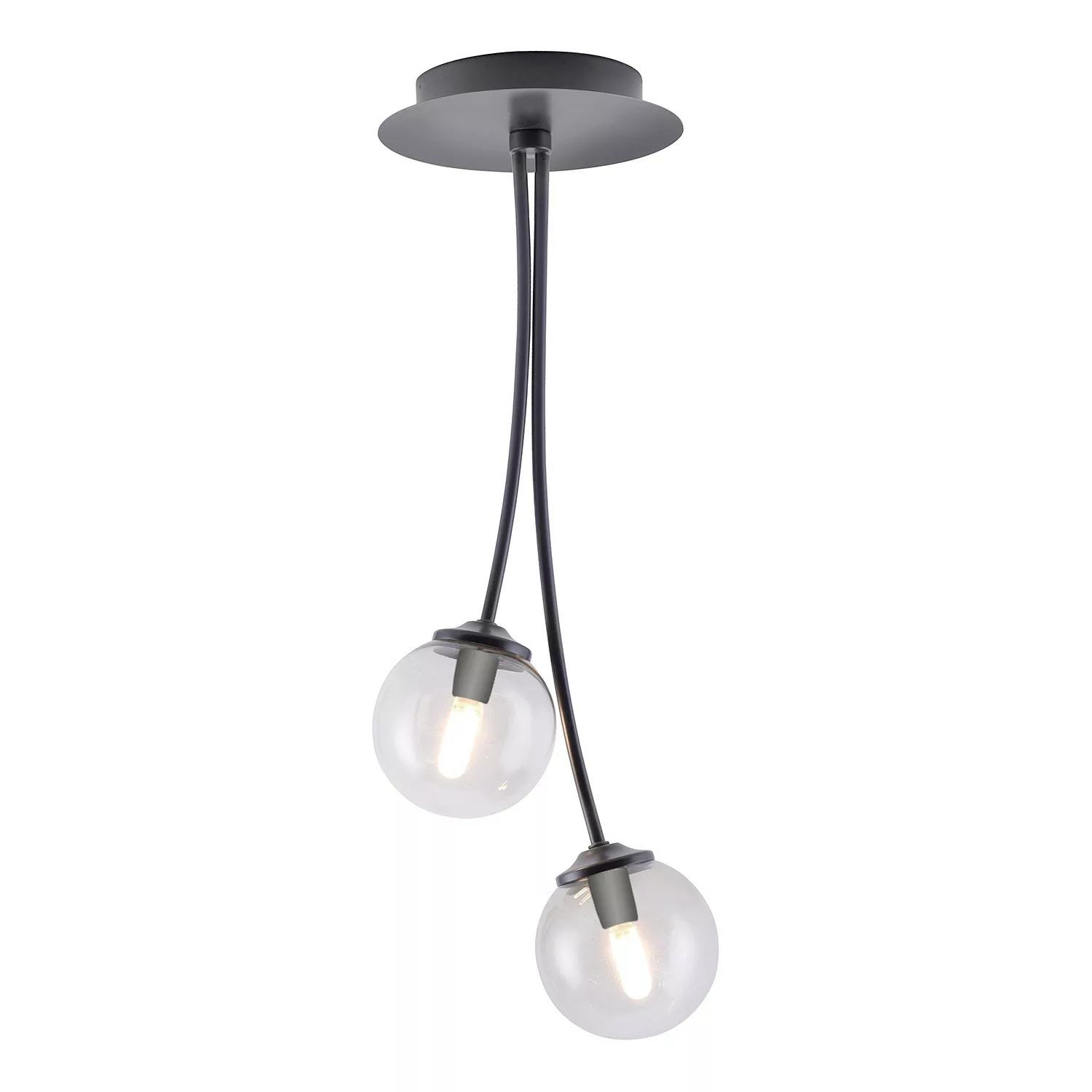 Paul Neuhaus LED Nachttischlampe »WIDOW«, 2 flammig-flammig günstig online kaufen