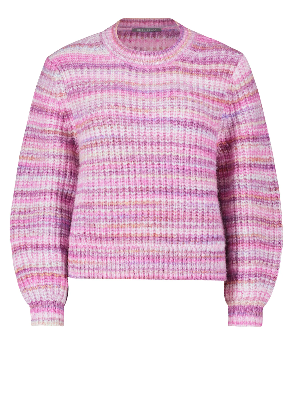 Betty&Co Strickpullover "Betty & Co Damen Strickpullover mit Effektgarn", ( günstig online kaufen