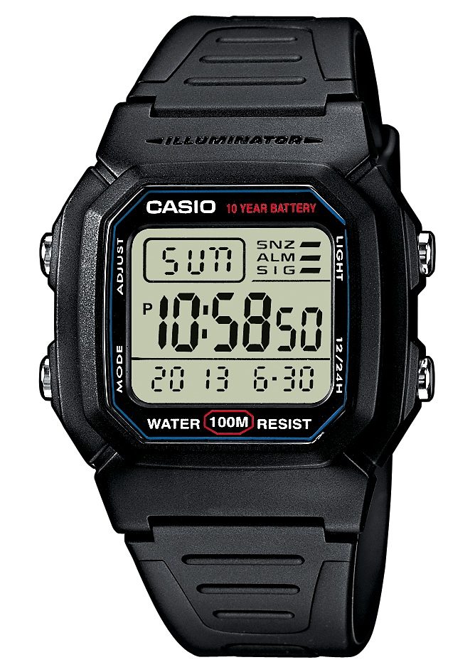 CASIO TIMELESS COLLECTION Chronograph »W-800H-1AVES«, Quarzuhr, Armbanduhr, günstig online kaufen