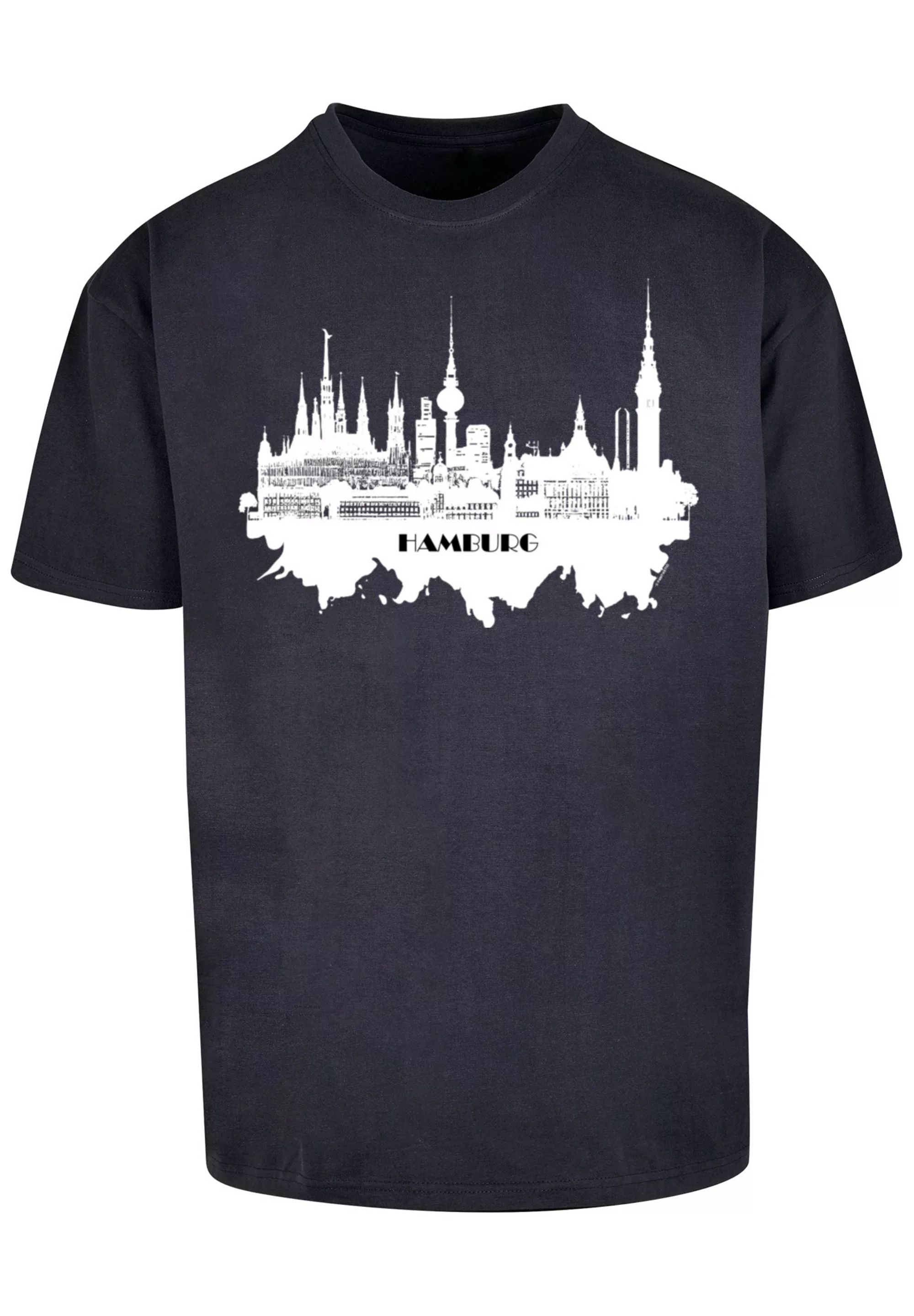 F4NT4STIC T-Shirt "Cities Collection - Hamburg skyline", Print günstig online kaufen