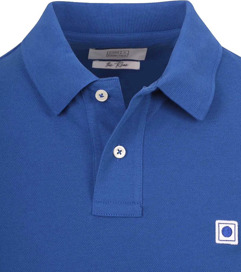 King Essentials The Rene Poloshirt Royal Blau - Größe S günstig online kaufen