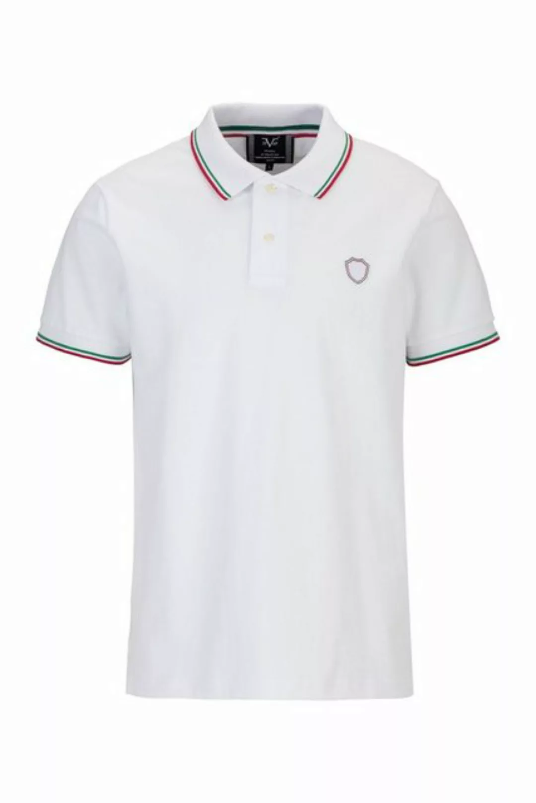 19V69 Italia by Versace Poloshirt PEET mit "ITALY" Kontraststreifen (S-3XL) günstig online kaufen