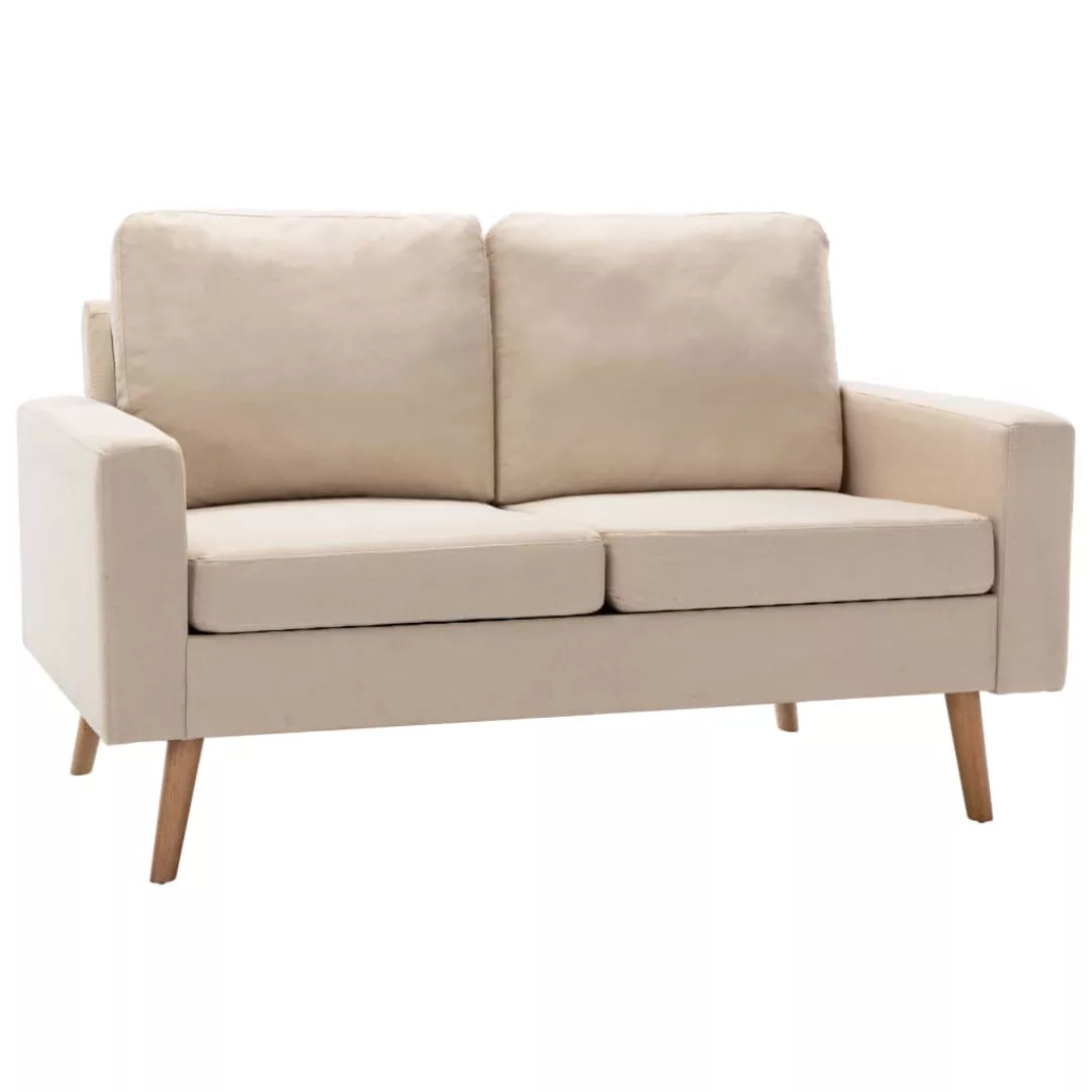 2-sitzer-sofa Creme Stoff günstig online kaufen