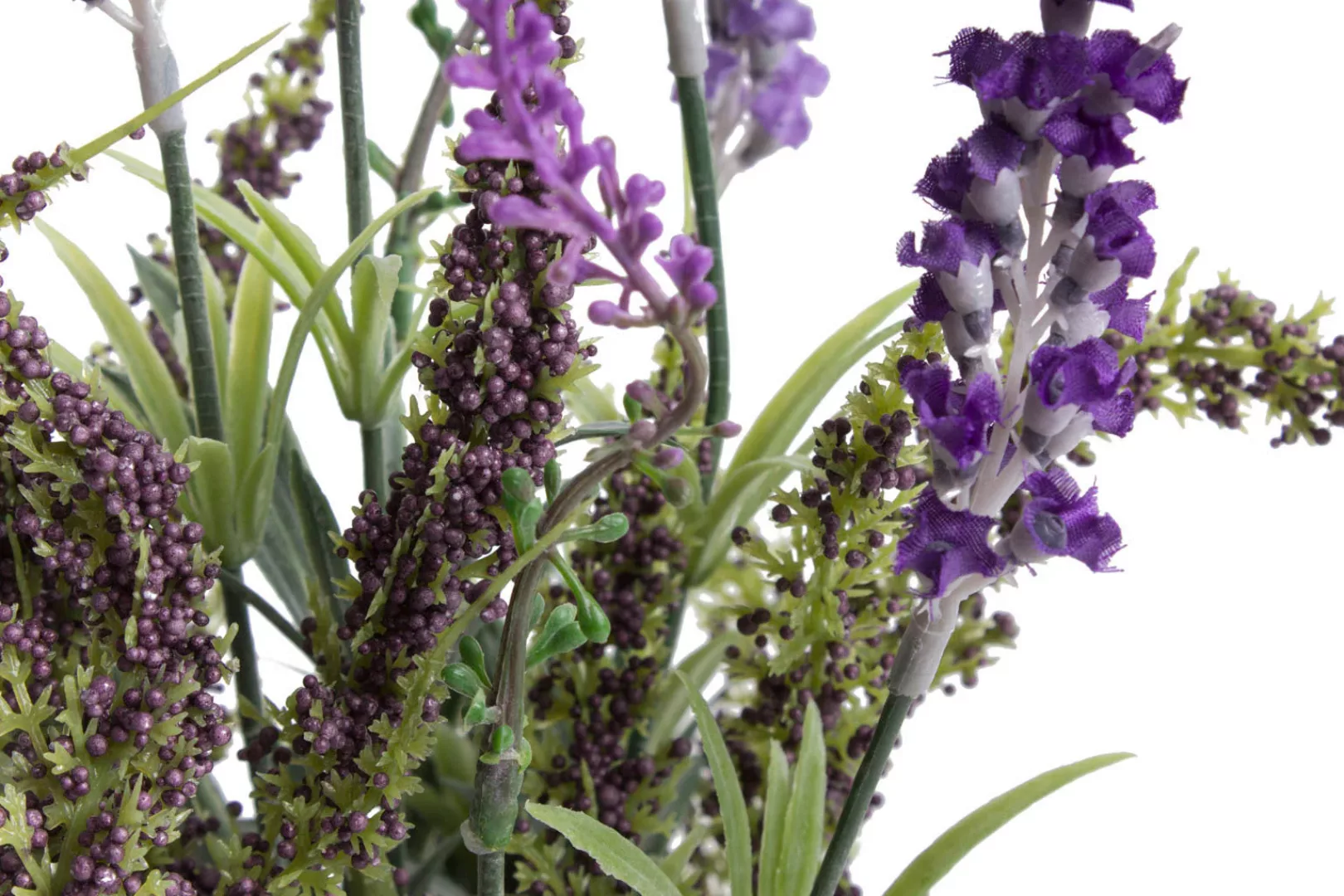 Botanic-Haus Künstliche Zimmerpflanze "Lavendel - Erika Arrangement im Korb günstig online kaufen