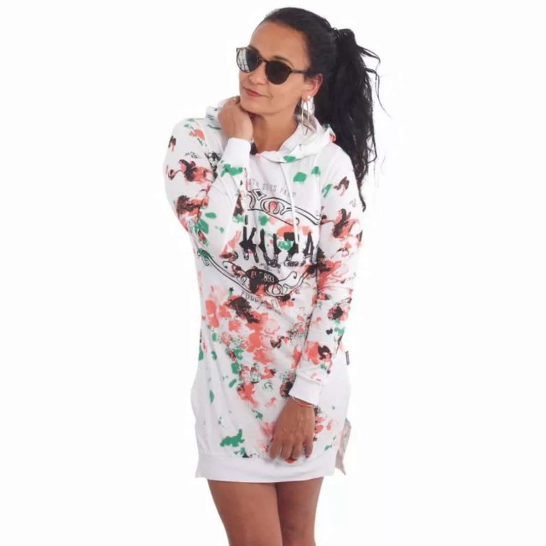 YAKUZA Shirtkleid Petals mit extra lang geschnittenem Rückenteil günstig online kaufen