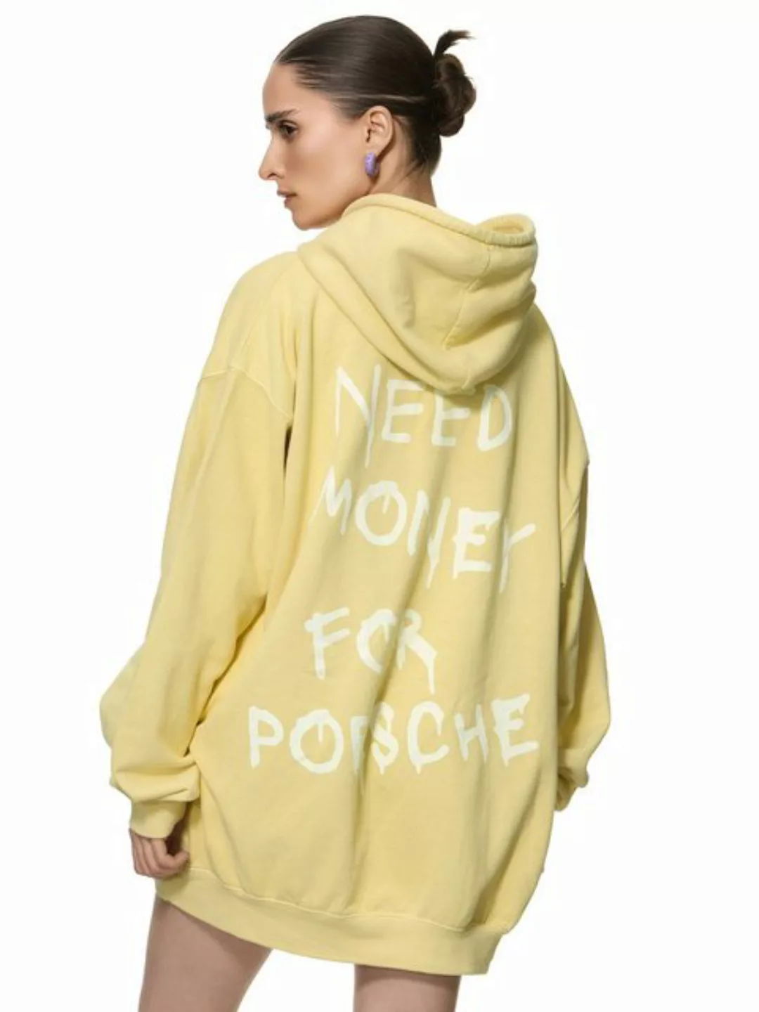 Worldclassca Hoodie Worldclassca Oversized NEED MONEY Hoodie Kapuzenpullove günstig online kaufen