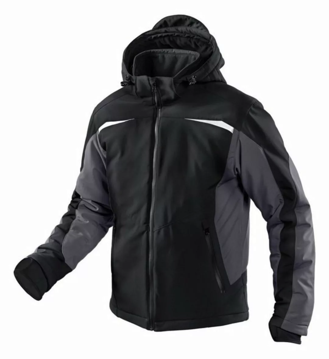 Kübler Softshelljacke Winter-Softshell Jacke Größe XL schwarz / anthrazit günstig online kaufen