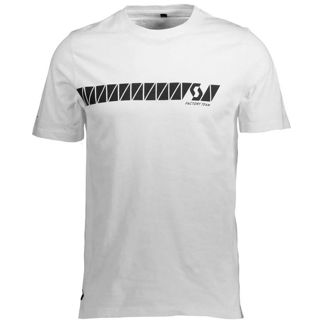 Scott Corporate Ft Kurzärmeliges T-shirt M White günstig online kaufen