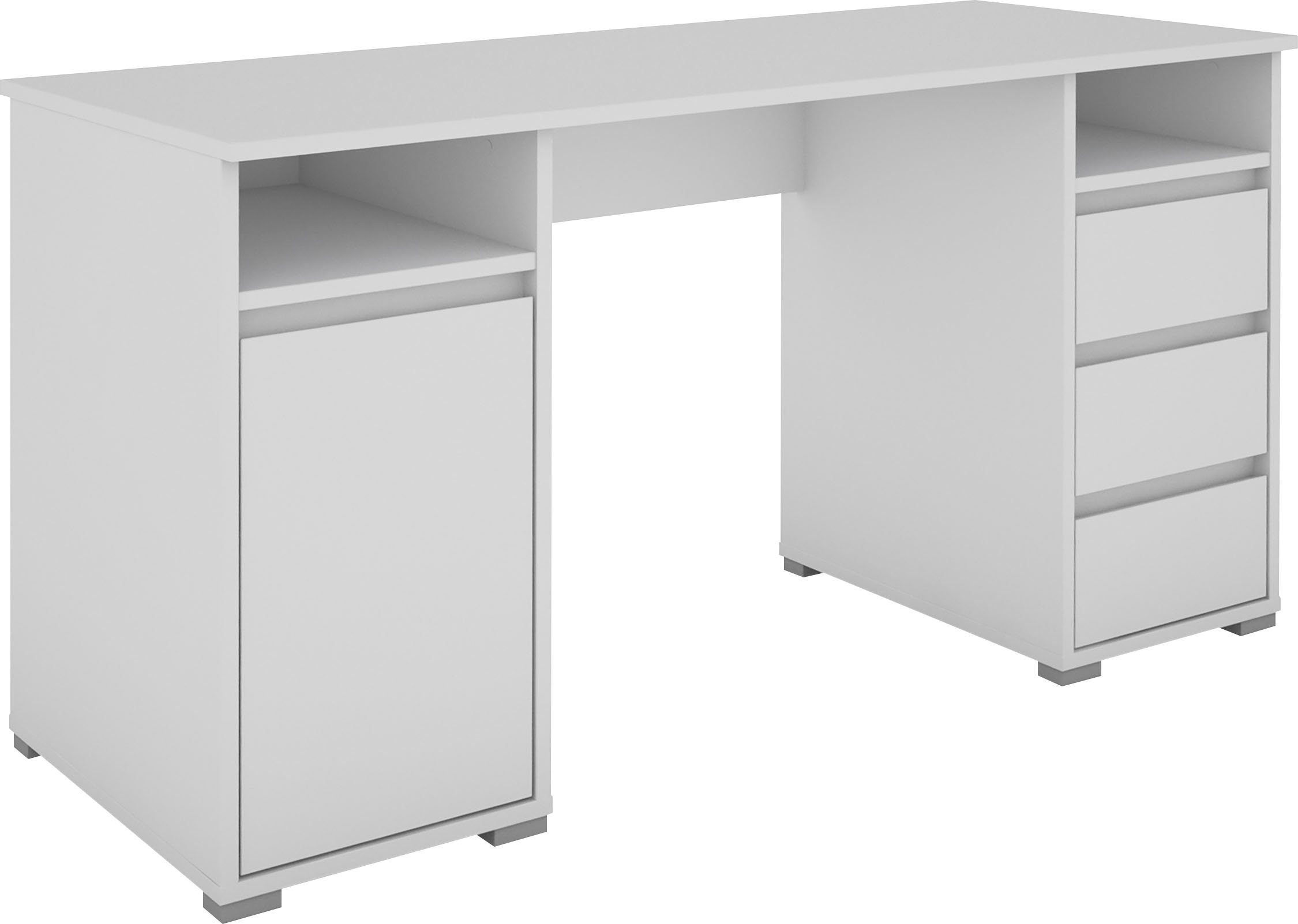 byLIVING Schreibtisch "Lobo", Breite 138 cm, Computertisch mit Schubladen, günstig online kaufen