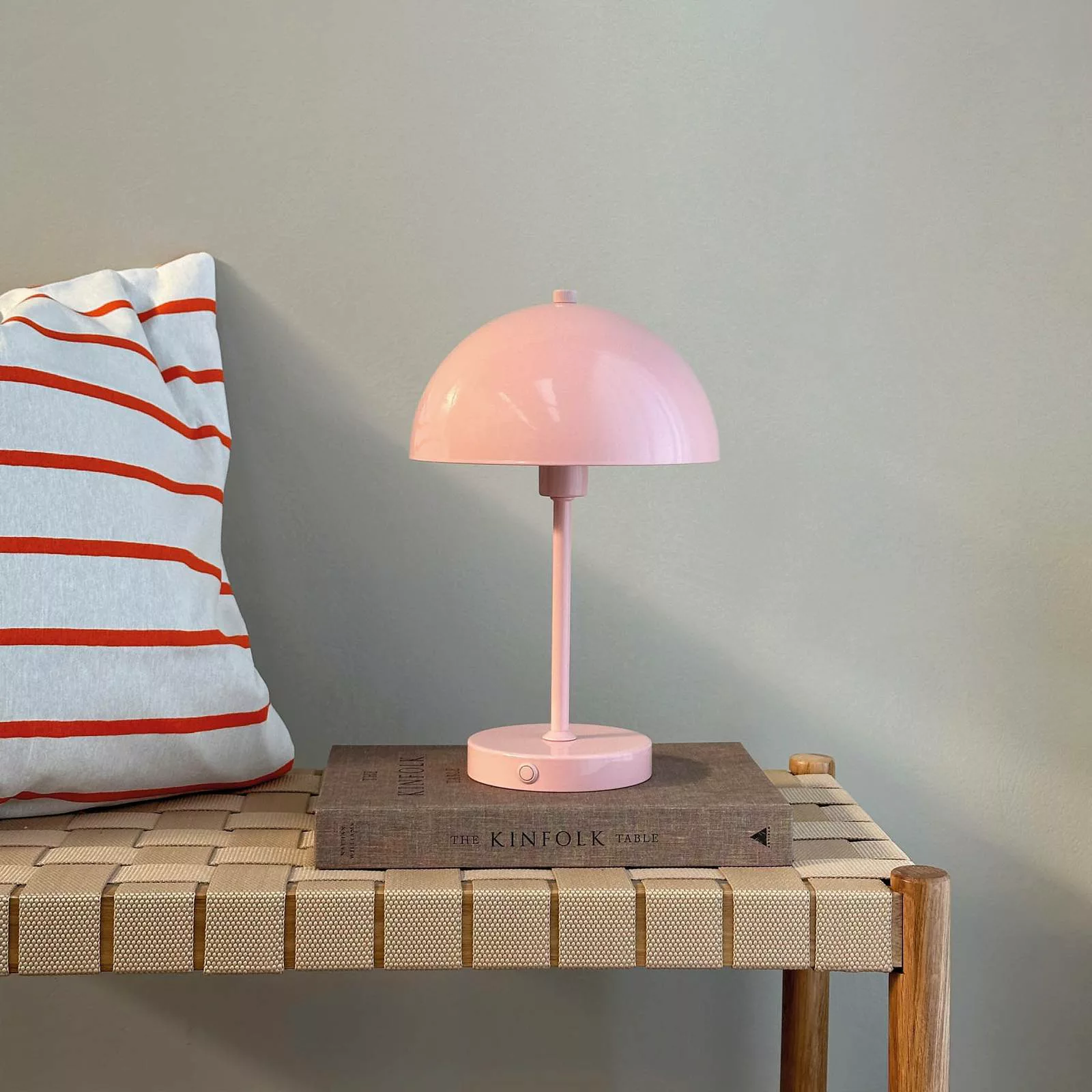 Dyberg Larsen Stockholm Akku-Tischlampe, pink günstig online kaufen