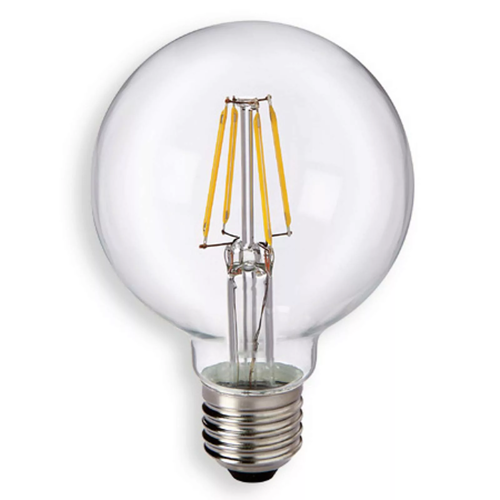 LED-Globelampe E27 6W 827 G80 Filament klar günstig online kaufen