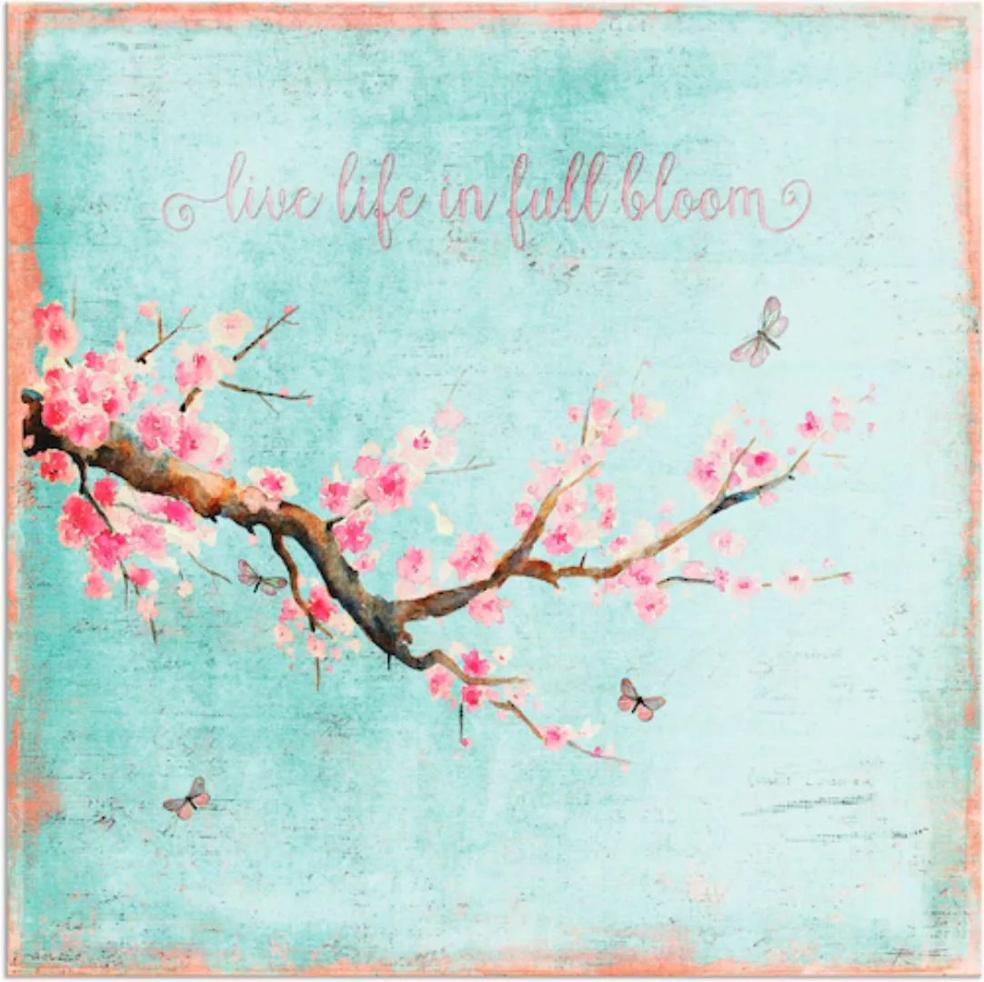 Artland Wandbild "Kirschblüte", Blumen, (1 St.), als Alubild, Outdoorbild, günstig online kaufen