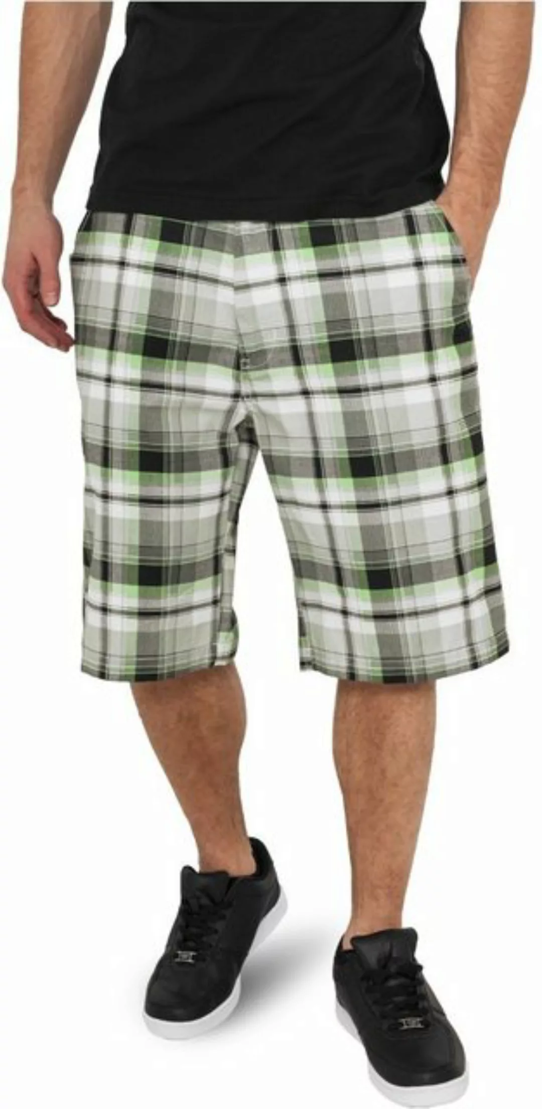 URBAN CLASSICS Stoffhose "Urban Classics Herren Big Checked Shorts", (1 tlg günstig online kaufen