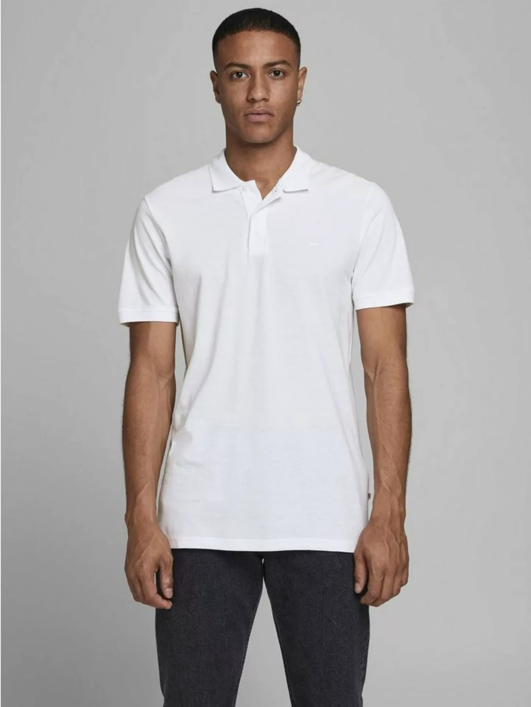 Jack & Jones Herren Poloshirt JJEBASIC POLO SS - Slim Fit günstig online kaufen