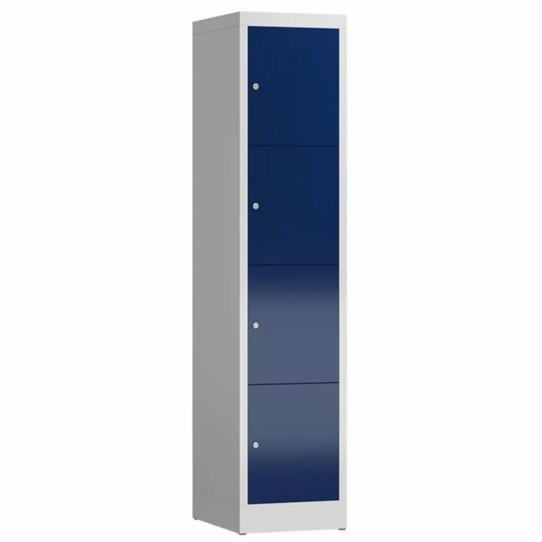 Steelboxx Fächerschrank Schließfachschrank 4 Fächer Spindschrank (1-St) kom günstig online kaufen