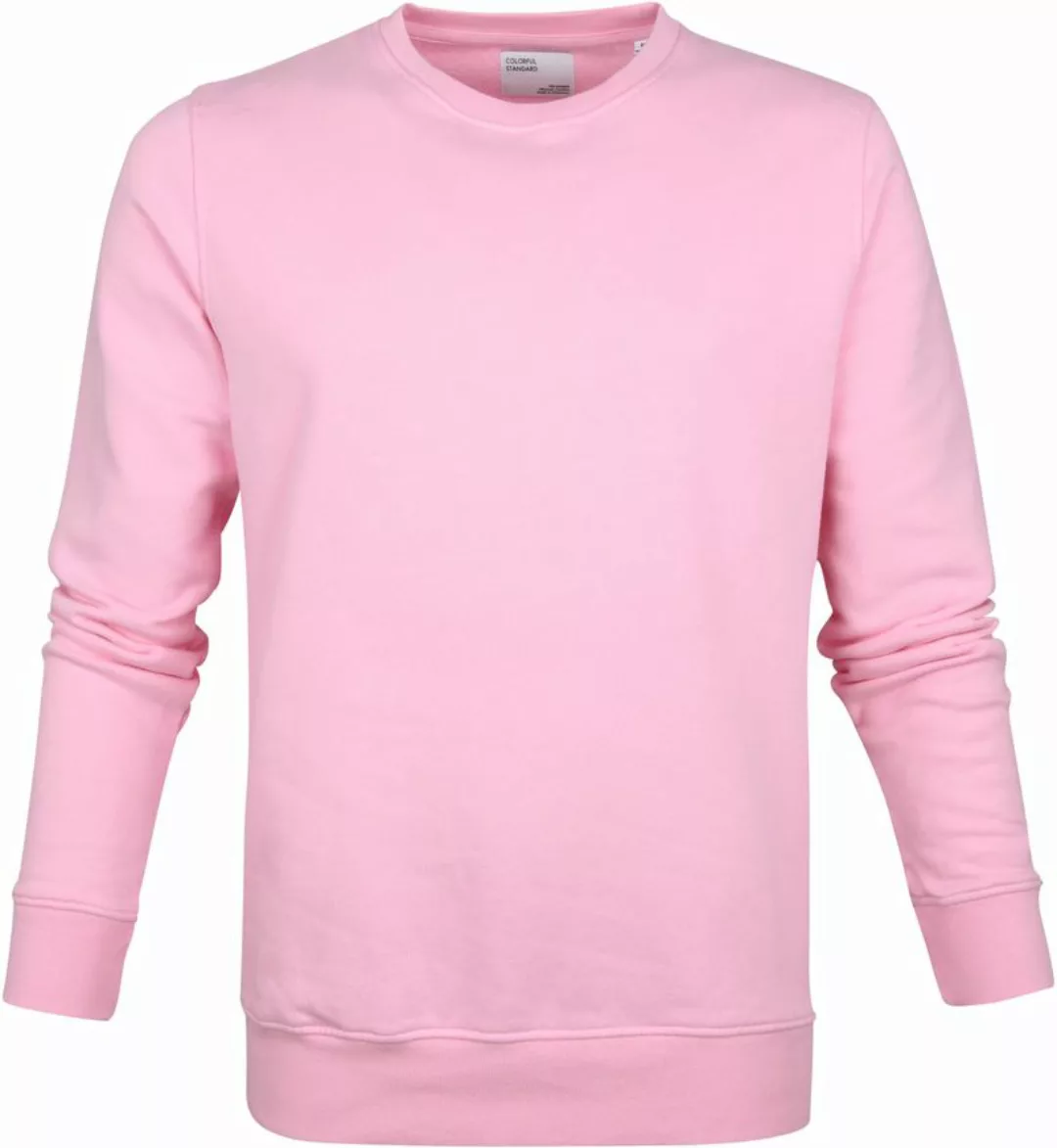 Colorful Standard Sweater Pastellrosa - Größe M günstig online kaufen