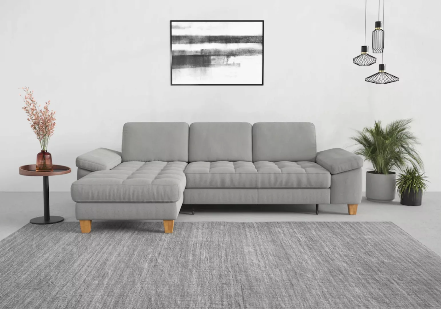 sit&more Ecksofa "Westham L-Form", mit Recamiere, mit oder ohne Bettfunktio günstig online kaufen