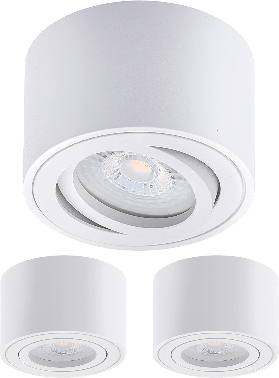 Oktaplex lighting LED Deckenstrahler 3er Set günstig online kaufen