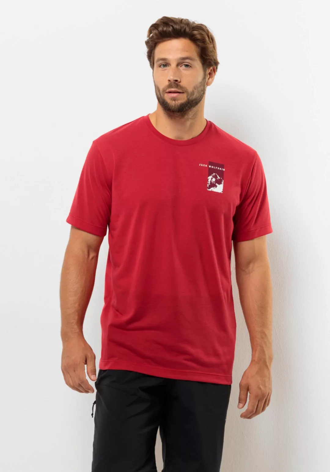 Jack Wolfskin T-Shirt "VONNAN S/S GRAPHIC T M" günstig online kaufen