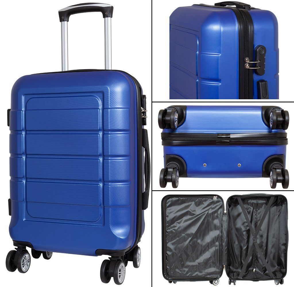 MONOPOL® Hartschalen-Trolley Hartschalen-Trolley Reisekoffer ABS Hartschale günstig online kaufen
