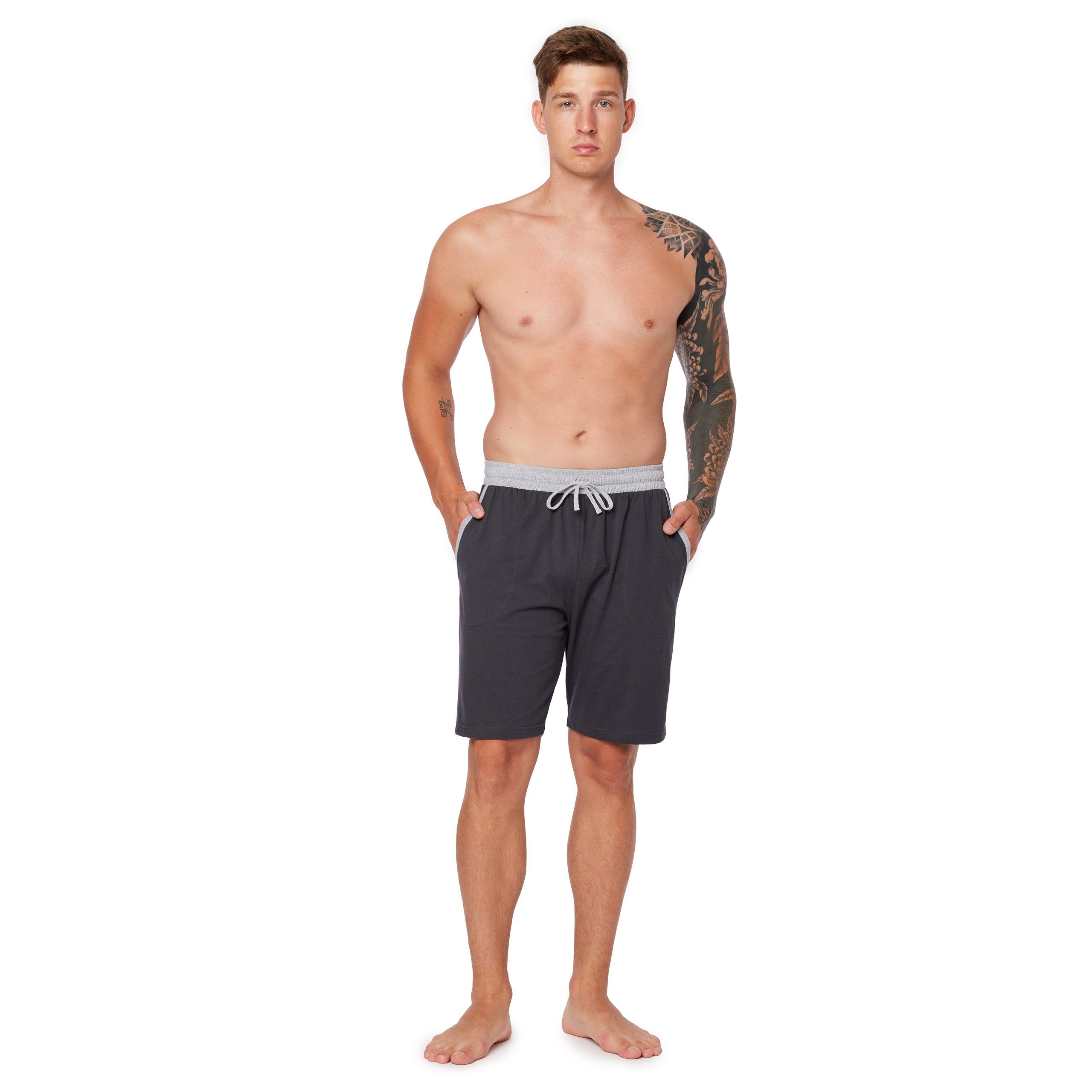Ladeheid Pyjamashorts Herren Schlafanzughose kurz Herren günstig online kaufen
