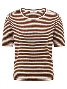 Rundhals-Pullover Peter Hahn braun günstig online kaufen