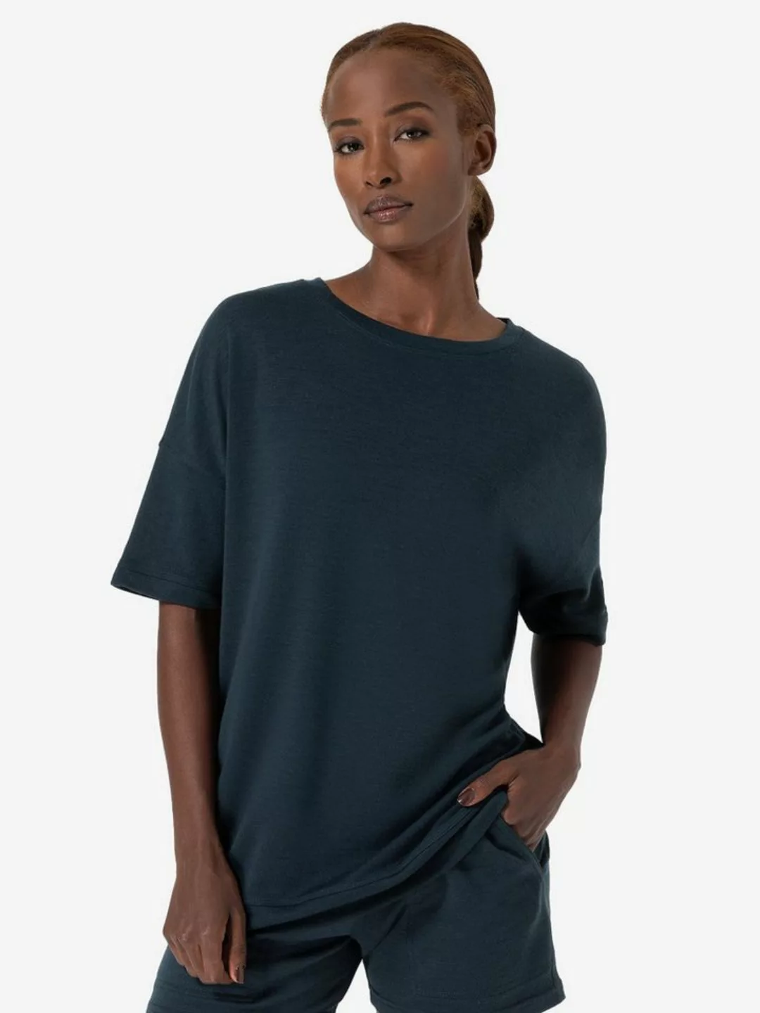 SUPER.NATURAL T-Shirt für Damen, nachhaltig, Merino OVERSIZED BIO funktione günstig online kaufen