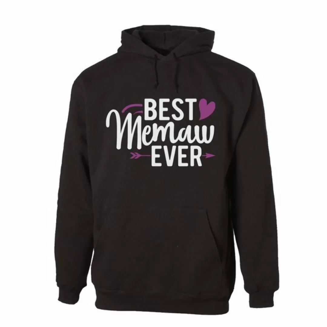 G-graphics Hoodie Best Memaw ever Unisex, mit Frontprint, mit Spruch / Stat günstig online kaufen