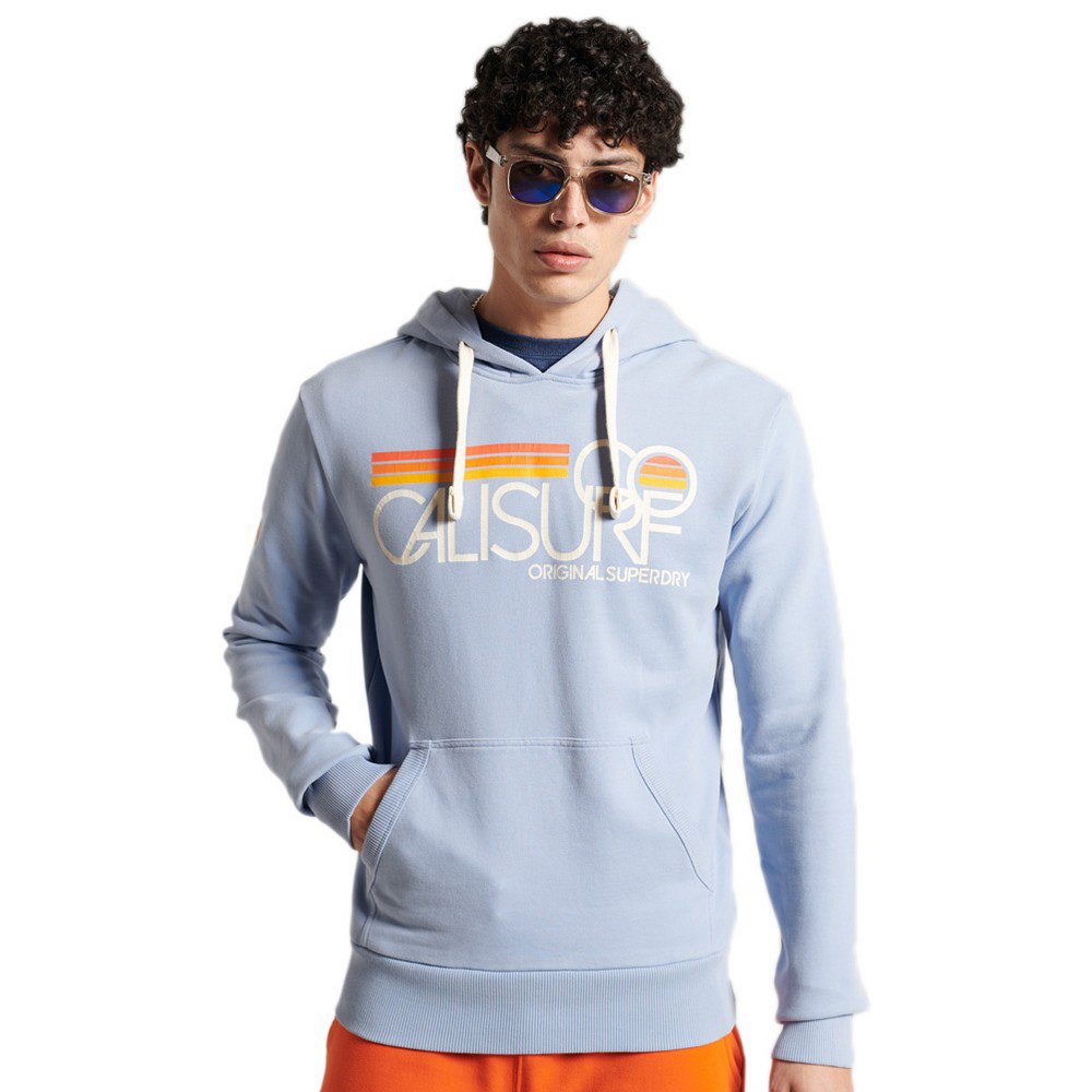 Superdry Cali Surf Graphic Loopback Sweatshirt 2XL Forever Blue günstig online kaufen