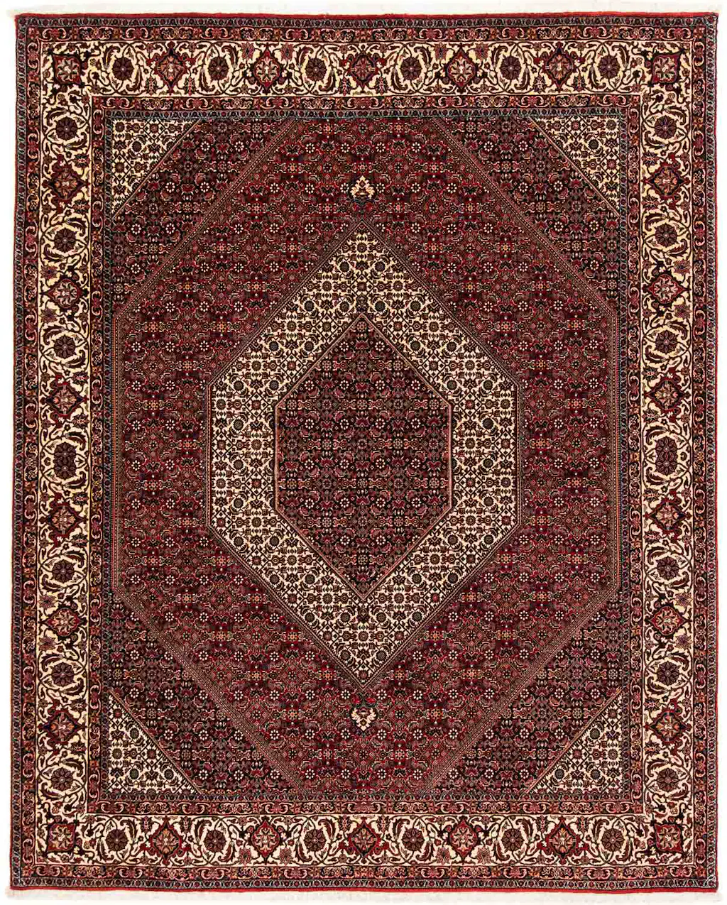 morgenland Orientteppich »Perser - Bidjar - 254 x 205 cm - dunkelrot«, rech günstig online kaufen