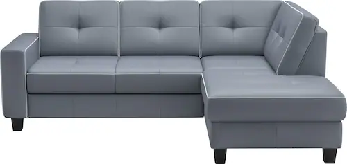 Places of Style Ecksofa »Varese«, wahlweise mit Bettfunktion und Bettkasten günstig online kaufen