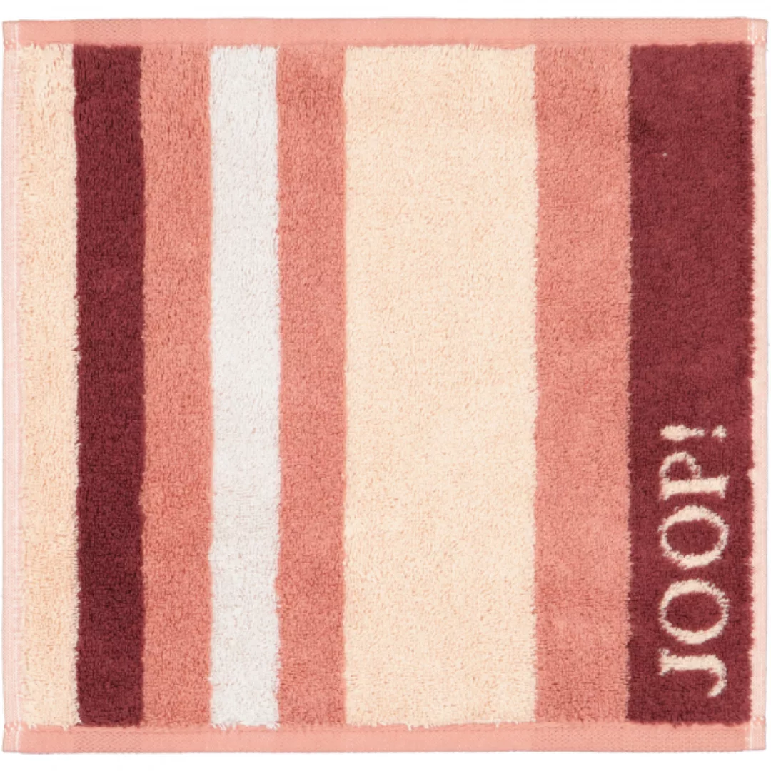 JOOP! Handtücher Vibe Streifen 1698 - Farbe: puder - 22 - Seiflappen 30x30 günstig online kaufen