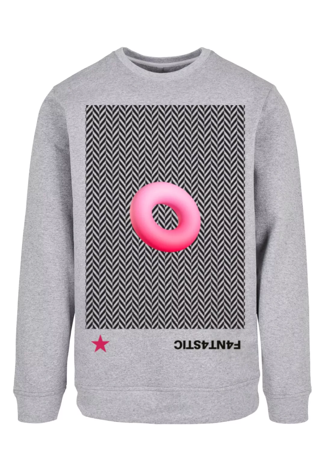 F4NT4STIC Kapuzenpullover "3D PINK RING", Print günstig online kaufen