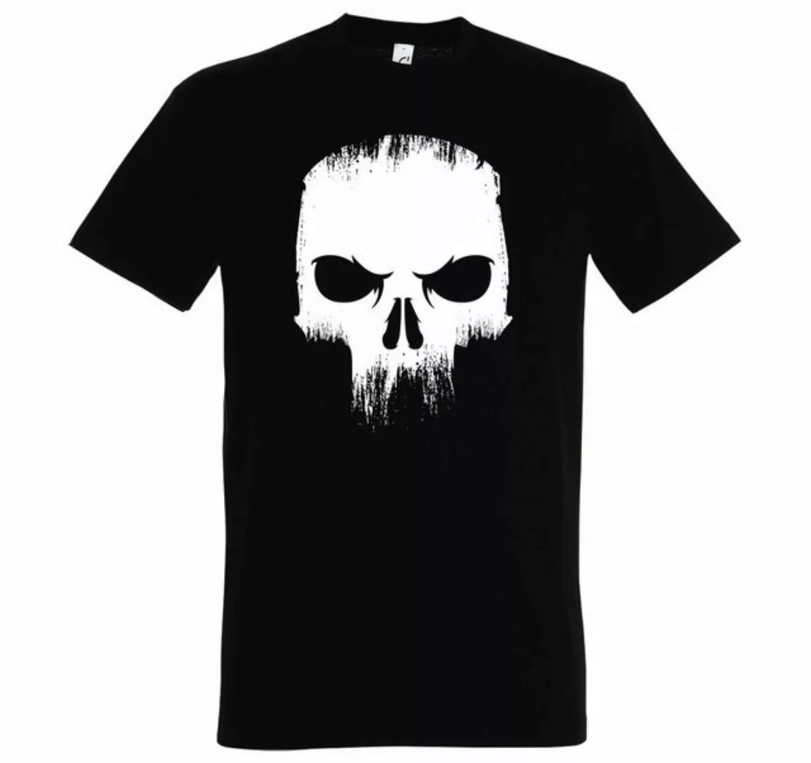 Youth Designz T-Shirt Angry Skull Totenkopf Herren Shirt mit trendigem Fron günstig online kaufen