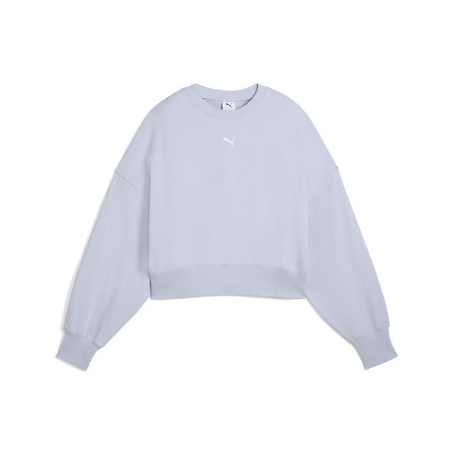 PUMA Sweatshirt WARDROBE ESS Oversized-Crewneck Damen günstig online kaufen